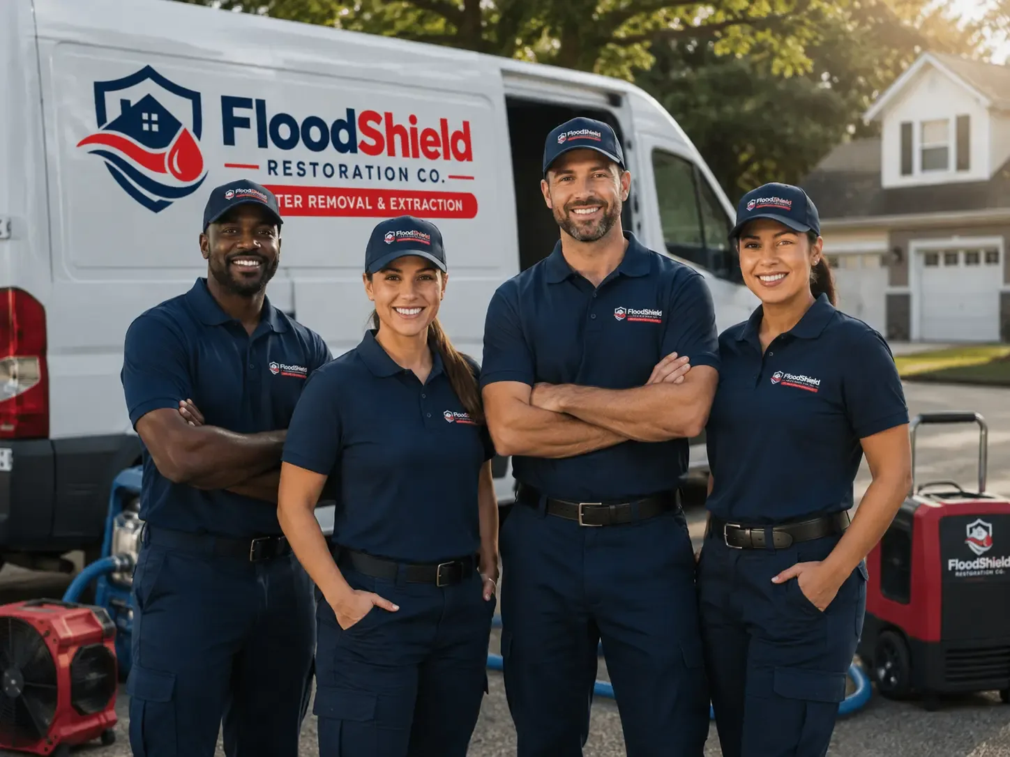 Flood Damage Restoration company in Aristes, PA
