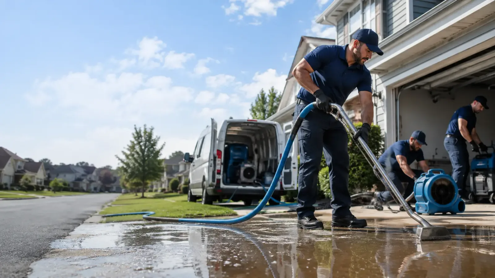 Flood Damage Restoration in Aristes, PA